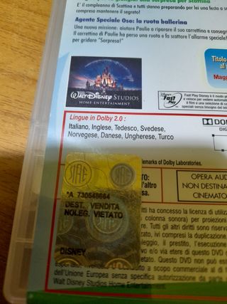 DVD DISNEY JUNIOR CARTONI ANIMATI