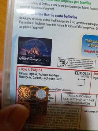 DVD DISNEY JUNIOR CARTONI ANIMATI