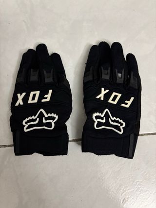 Guantes Motocross Niño Fox Negros