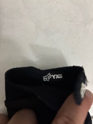 Guantes Motocross Niño Fox Negros
