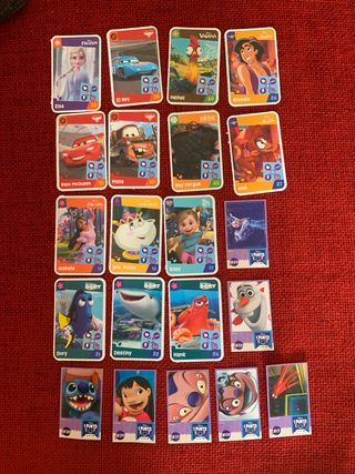 Cartas Hora de Jugar Carrefour Disney