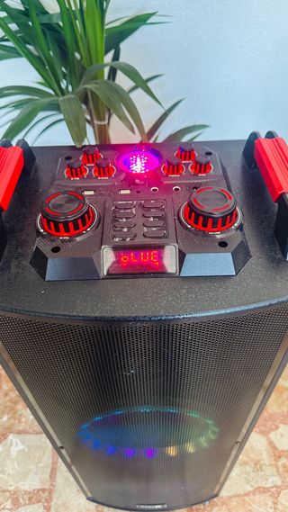 Altavoz Bluetooth NDR Karaoke con Luces