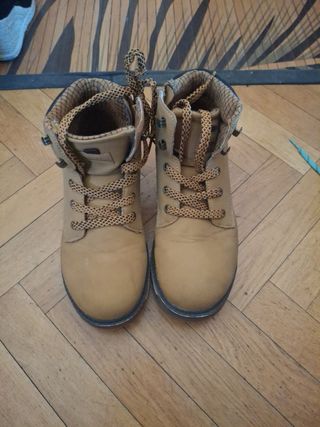 Botas de montaña marrones talla 36