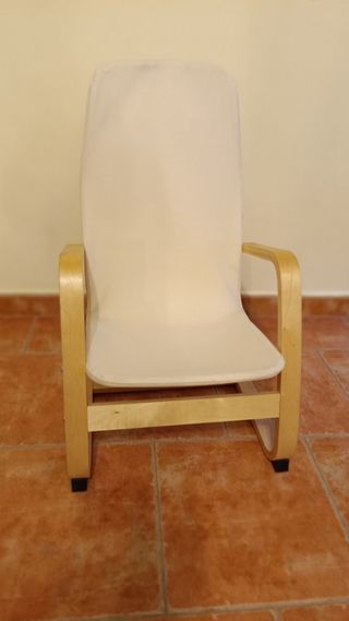 Silla Hamaca Madera y Plástico