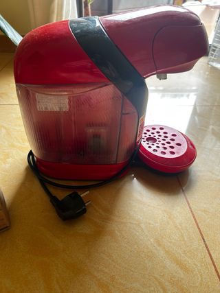 Cafetera Tassimo Bosch Roja.