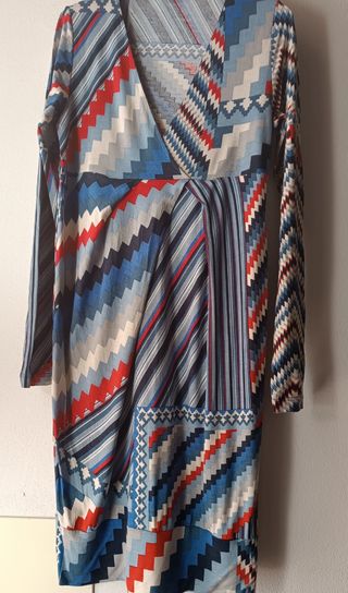Vestito in jersey di viscosa primaverile