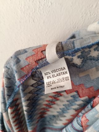 Vestito in jersey di viscosa primaverile