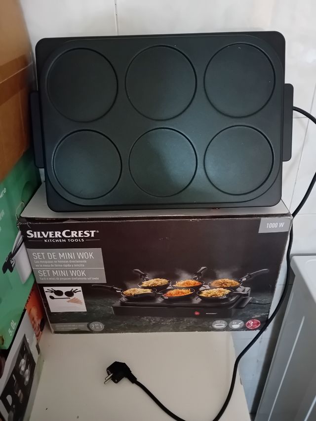 Plancha SilverCrest Mini Wok 1000W