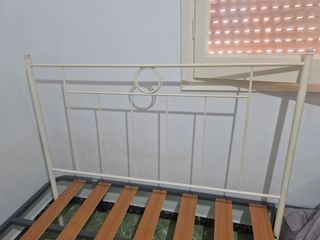 Cabecero de matrimonio blanco