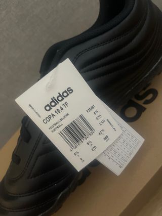 Zapatillas Fútbol Adidas Multitacos Negras