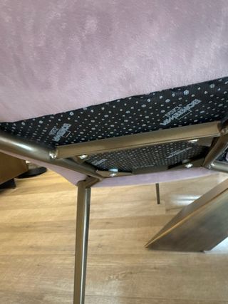 4 Sedie Bontempi Rosa Velluto