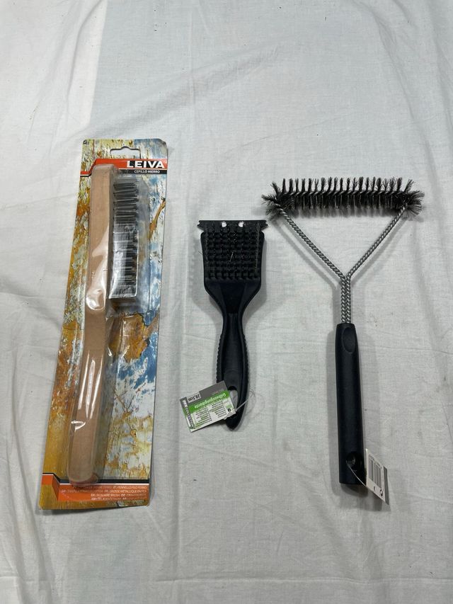 Set de 3 Cepillos para Barbacoa