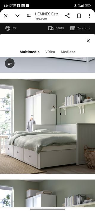 Diván cama ikea