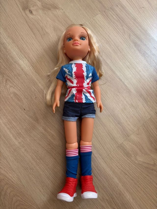 Muñeca NANCY Un dia en moto en Londres