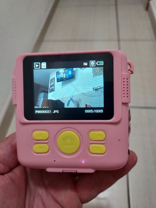 Macchina fotografica Milfech rosa