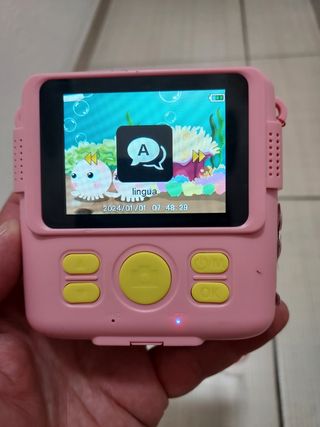 Macchina fotografica Milfech rosa