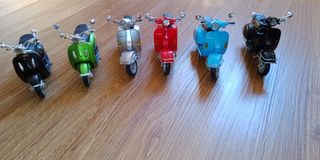 Maquetas de motos scooter