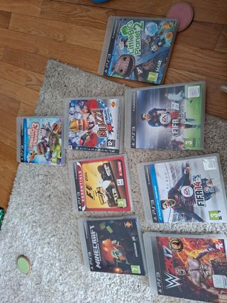 7 euros cada juego
Lote 7 Juegos PS3: FIFA, Litt