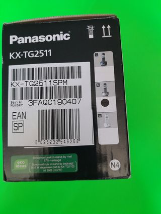 Teléfono Panasonic Gris