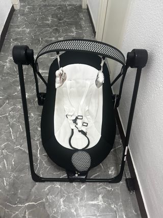 Columpio mecedor para bebé color negro 
