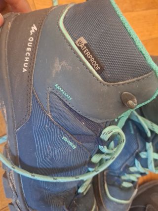 Botas impermeables niña talla 36