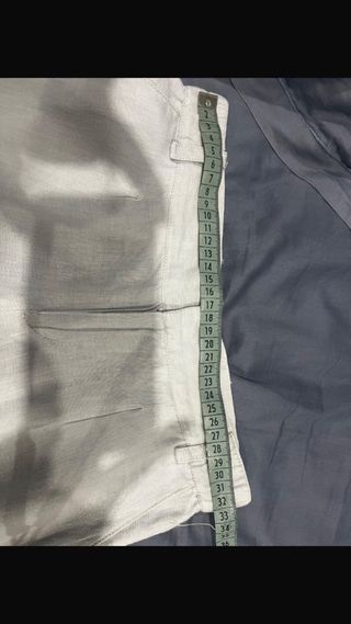 Traje de comunión niño azul y blanco (talla 12).