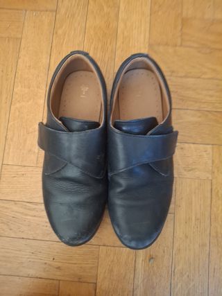Zapatos de piel negros talla 36
