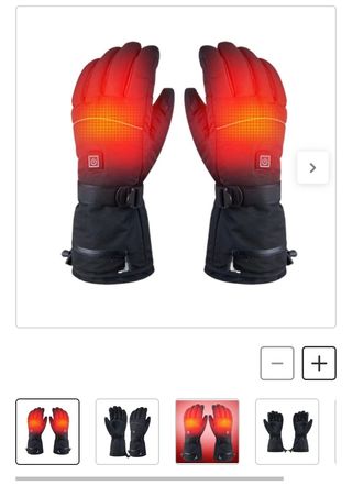 Guantes Calefactables Negros