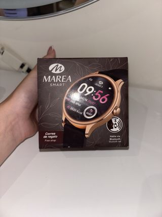 Marea Smart - Reloj Inteligente Dorado y Rosa