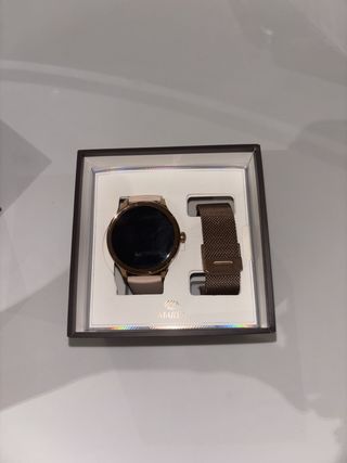 Marea Smart - Reloj Inteligente Dorado y Rosa