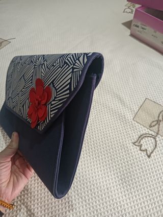 Zapatos y Bolso de fiesta Ruby Shoo Azul y Rojo