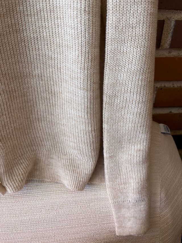 Cárdigan Stradivarius beige