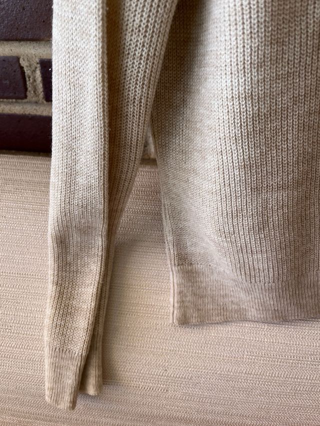 Cárdigan Stradivarius beige