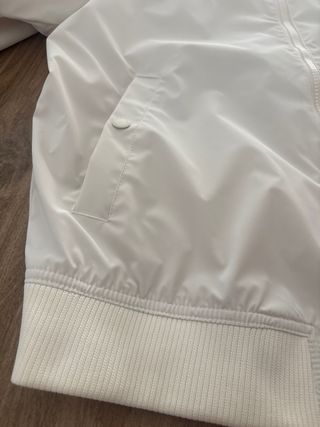 Cazadora Bomber Zara Hombre L Blanca sin estrenar