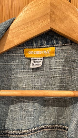 Chaqueta vaquera Orchestra azul