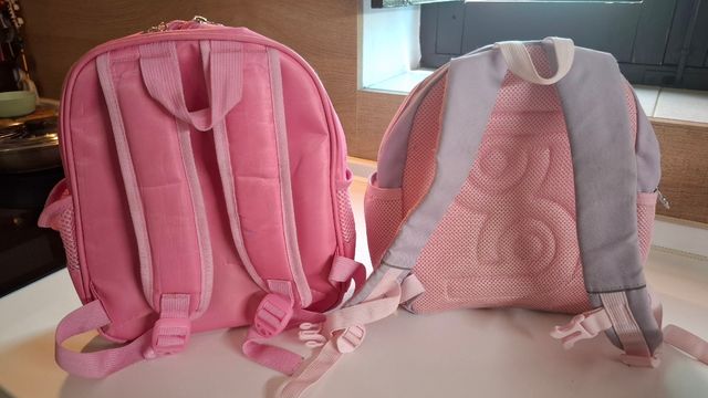 2 Mochilas Infantiles My Little Pony y Unicornio
