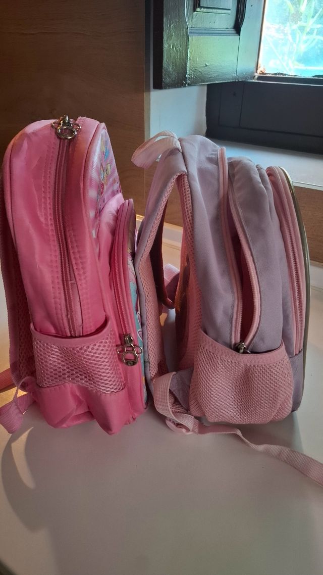 2 Mochilas Infantiles My Little Pony y Unicornio