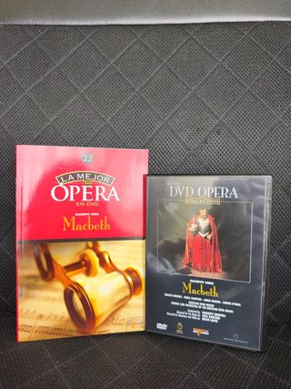 Libro y DVD Macbeth Ópera