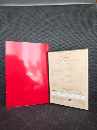 Libro y DVD Macbeth Ópera