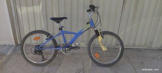Bicicleta Infantil 20"Azul
