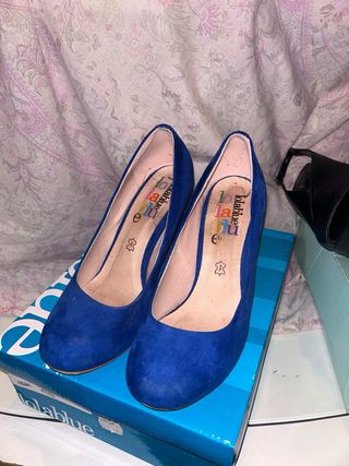 Tacones LolaBlue Talla 37 Azul
