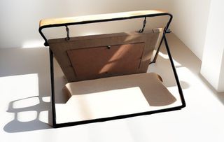 Cornice portafoto legno e metallo 14,5x19,5