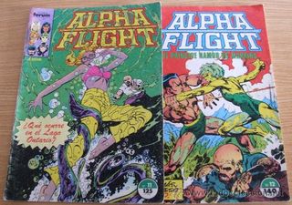 ALPHA FLIGHT VOL.1 No 11 Y 12