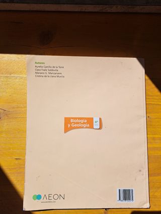 Biología y Geología 4.º ESO LOMLOE