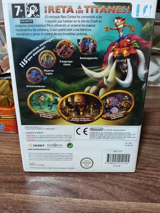 Crash Bandicoot Lucha de Titanes Wii