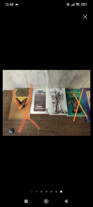 Libros varios, novelas