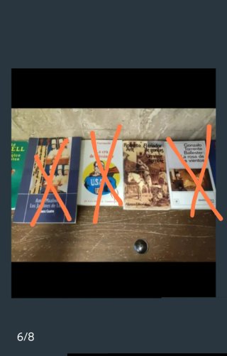 Libros varios, novelas