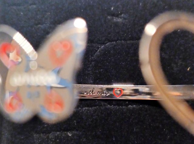 Bracciale Marlù Argento Farfalla Cuore