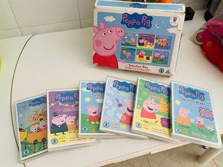 Colección 6 DVD Peppa Pig (Inglés)