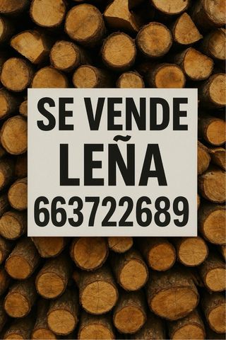 Se vende leña